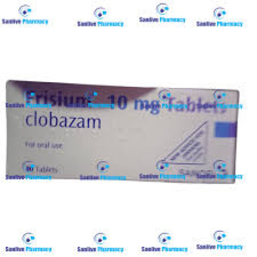 Frisium Tablets 10mg Clobazam